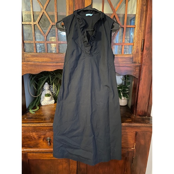 JMclaughlin Womens Black Sleeveless Cotton Blend Dress Size 12 - Picture 1 of 5